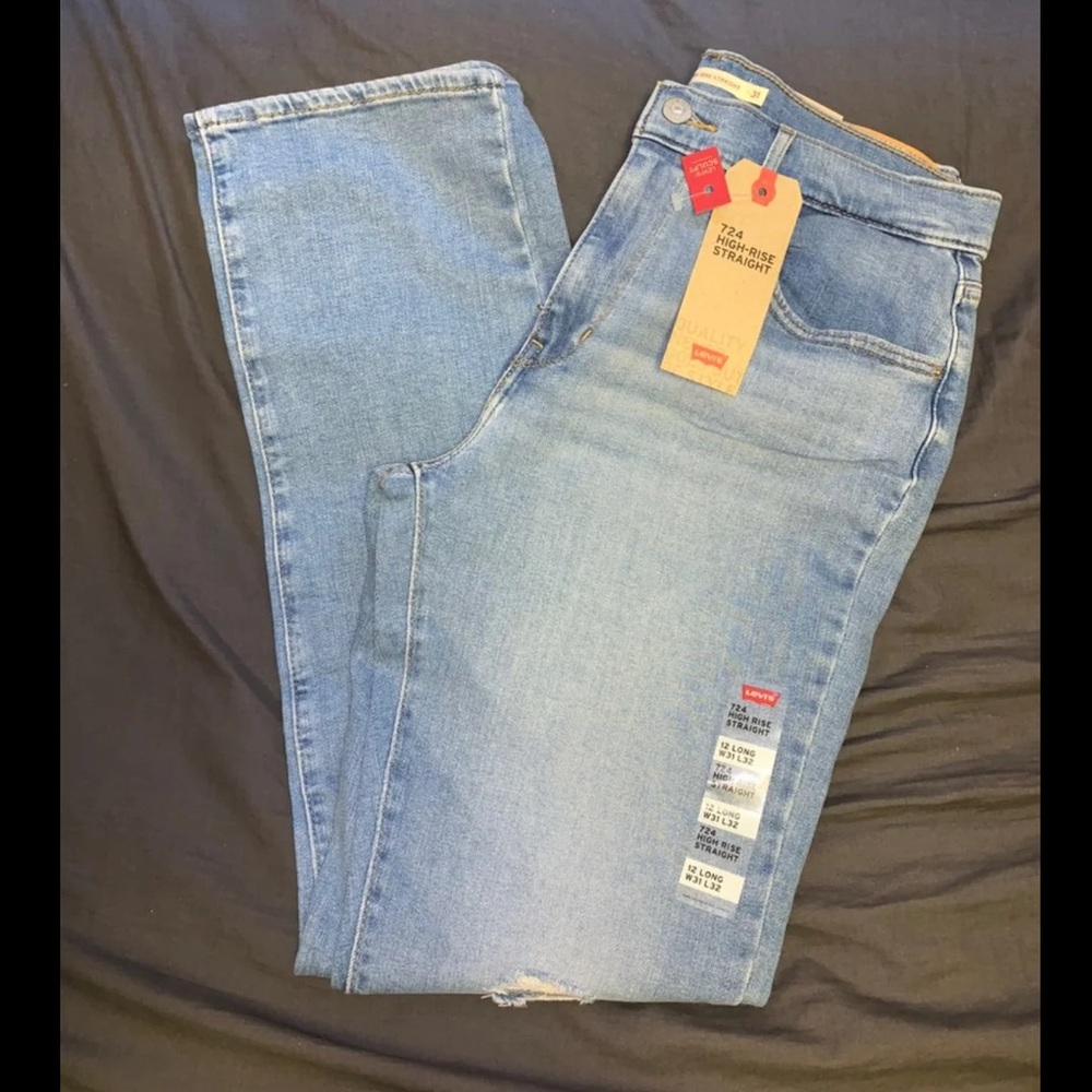 Women’s Levi 724 High-Rise straight leg